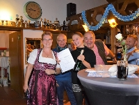 v.l.n.r.: Sportwartin Dr. Grit Andersen, 1. Vorsitzender Frank Nordmann, Nicole Lachmann