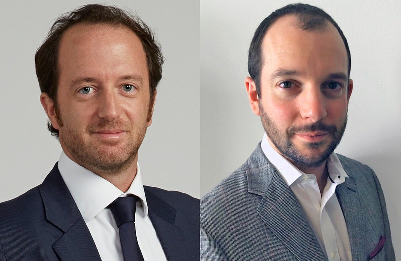 Frederic Arnaud und Thomas Shaw-Dunn, Management von Tractebel Engineering in Dubai, V.A.E.