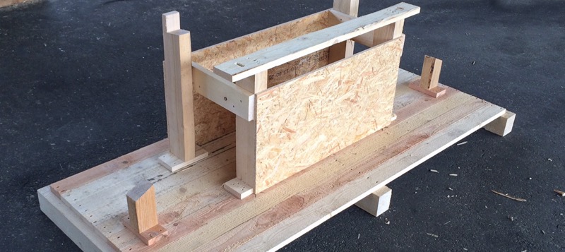 Paletten aus Holz sind gut recyclingfähig.