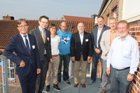  V.li.: Freund, Geis-Thöne, Zimmer, Schuler, Fröhlich, Nossek, Ahrens, Schmid. Foto: Schumacher
