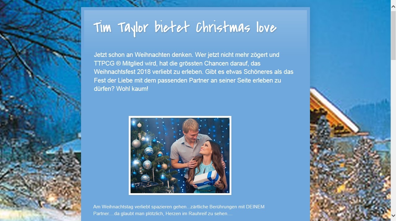 Webseite zur Christmas Aktion Webseite zur Christmas Aktion