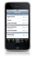 Auf der CeBIT zeigt STARFACE den neuen STARFACE Client für das iPhone. Auf der CeBIT zeigt STARFACE den neuen STARFACE Client für das iPhone.