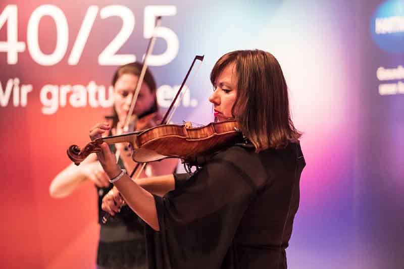 Musikalische Darbietung bei der Jubilar-Feier (Foto: spirit of event)