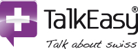 Das Firmenlogo von TalkEasy Das Firmenlogo von TalkEasy