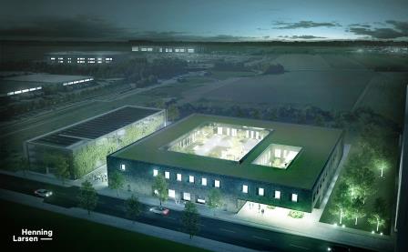 Das neue Fraunhofer IGCV im Augsburg Innovationspark. (c) Copyright Henning Larsen GmbH