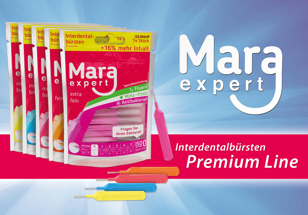 Mara expert Premium Interdentalbürsten. Mara expert Premium Interdentalbürsten.