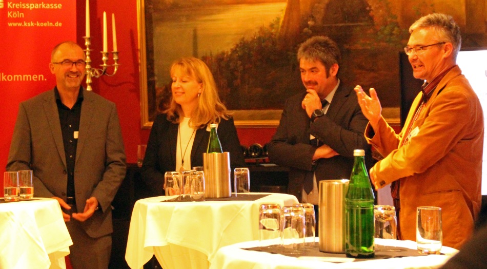 Talkrunde des Netzwerkabends Talkrunde des Netzwerkabends