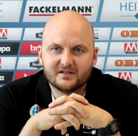 (Jocki_Foto: HJKrieg, Erlangen) - HC-Trainer Eyjolfsson: wir haben uns gut auf die Löwen vorbereitet (Jocki_Foto: HJKrieg, Erlangen) - HC-Trainer Eyjolfsson: wir haben uns gut auf die Löwen vorbereitet