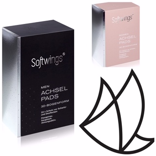 Softwings Achselpads für Damen und Herren Softwings Achselpads für Damen und Herren