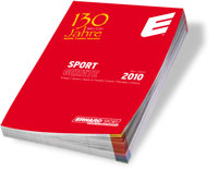 Extra stark zum Firmenjubiläum: Erhard Sport Katalog 2010