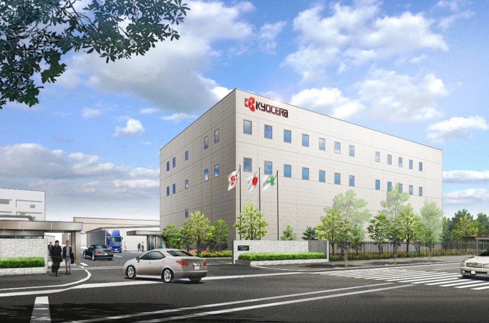 Architektonische Darstellung des neuen Hauptwerks des Kawasaki-Betriebs Architektonische Darstellung des neuen Hauptwerks des Kawasaki-Betriebs
