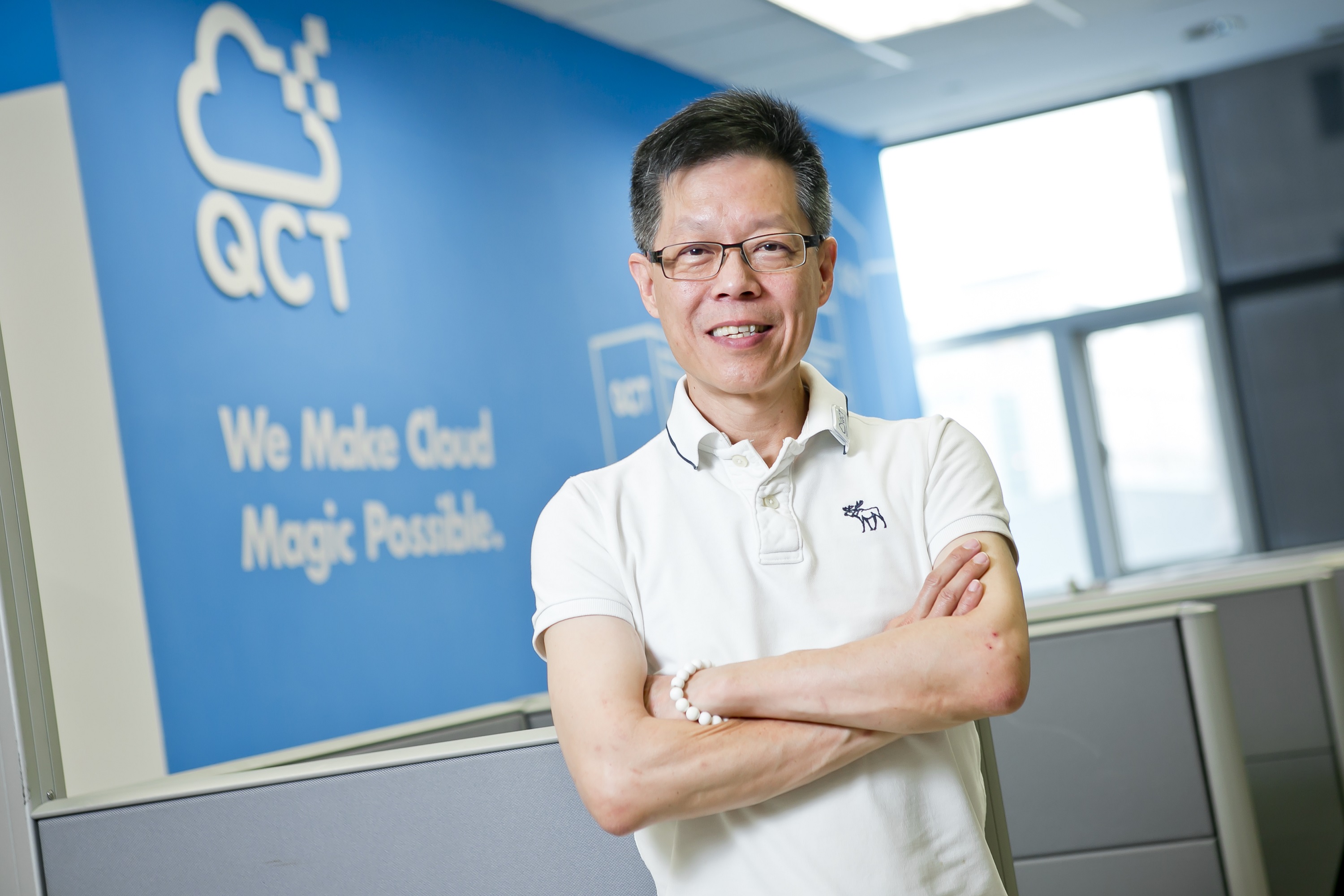 Mike Yang, Präsident von QCT (Bildquelle: copyright - QCT)