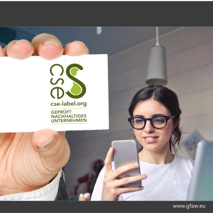 Geprüft nachhaltige Dienstleistungen nach CSE-Standard Geprüft nachhaltige Dienstleistungen nach CSE-Standard