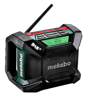 Klingt gut: Das neue Akku-Baustellenradio mit DAB-Funktion. Foto: Metabo Klingt gut: Das neue Akku-Baustellenradio mit DAB-Funktion. Foto: Metabo