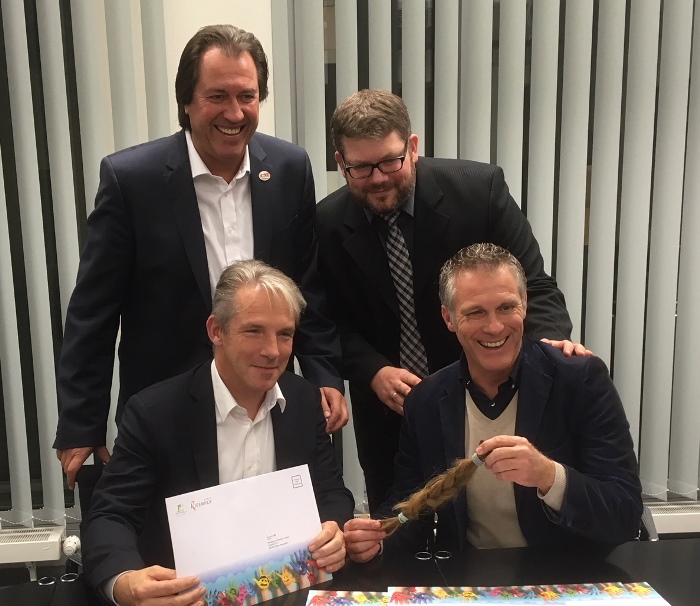 Die Initiatoren Wilfried Thünker, Tobias Mehwitz (hinten), Hartmut Noll und Ulrich Bohnen (vorn) Die Initiatoren Wilfried Thünker, Tobias Mehwitz (hinten), Hartmut Noll und Ulrich Bohnen (vorn)