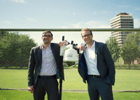 Georg Moser (li.) und Jan Taube von soccerwatch.tv (Quelle: soccerwatch.tv)