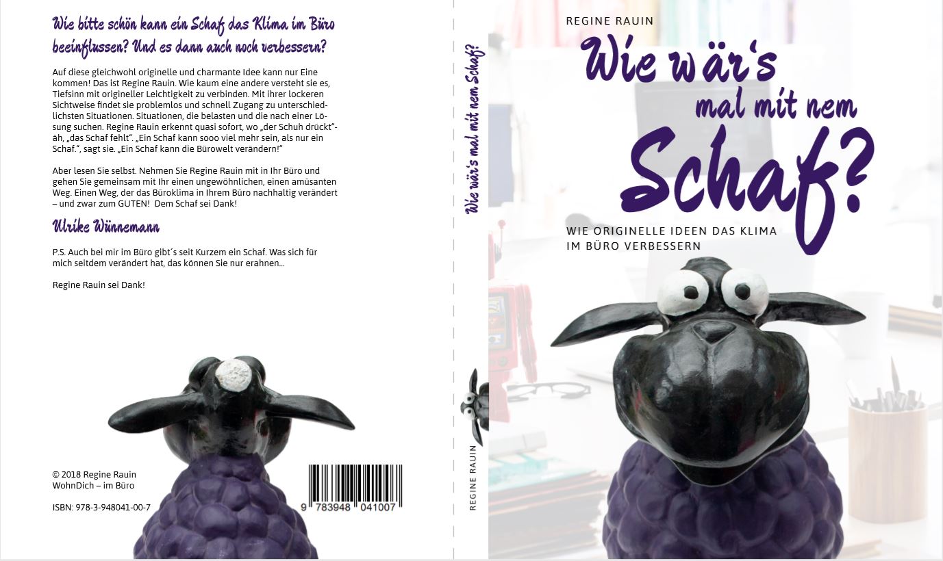Wie wär's mal mit 'nem Schaf? Das neue Buch von WohnDICH - Lebensraum-Gestaltung mit allen Sinnen