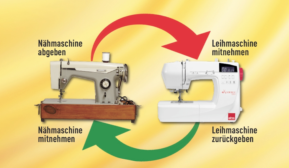 Bei Reparatur und Wartung: Leihmaschine kostenlos bei ZiC'nZaC Bei Reparatur und Wartung: Leihmaschine kostenlos bei ZiC'nZaC