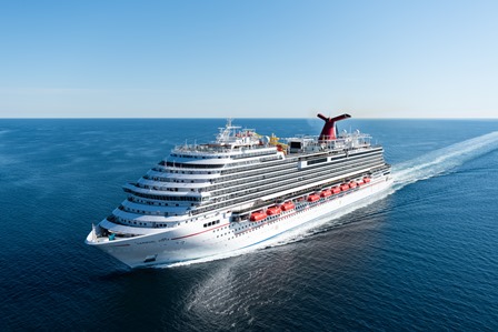 Das Guthaben gibt es auch bei Buchung einer Kreuzfahrt mit der Carnival Vista 