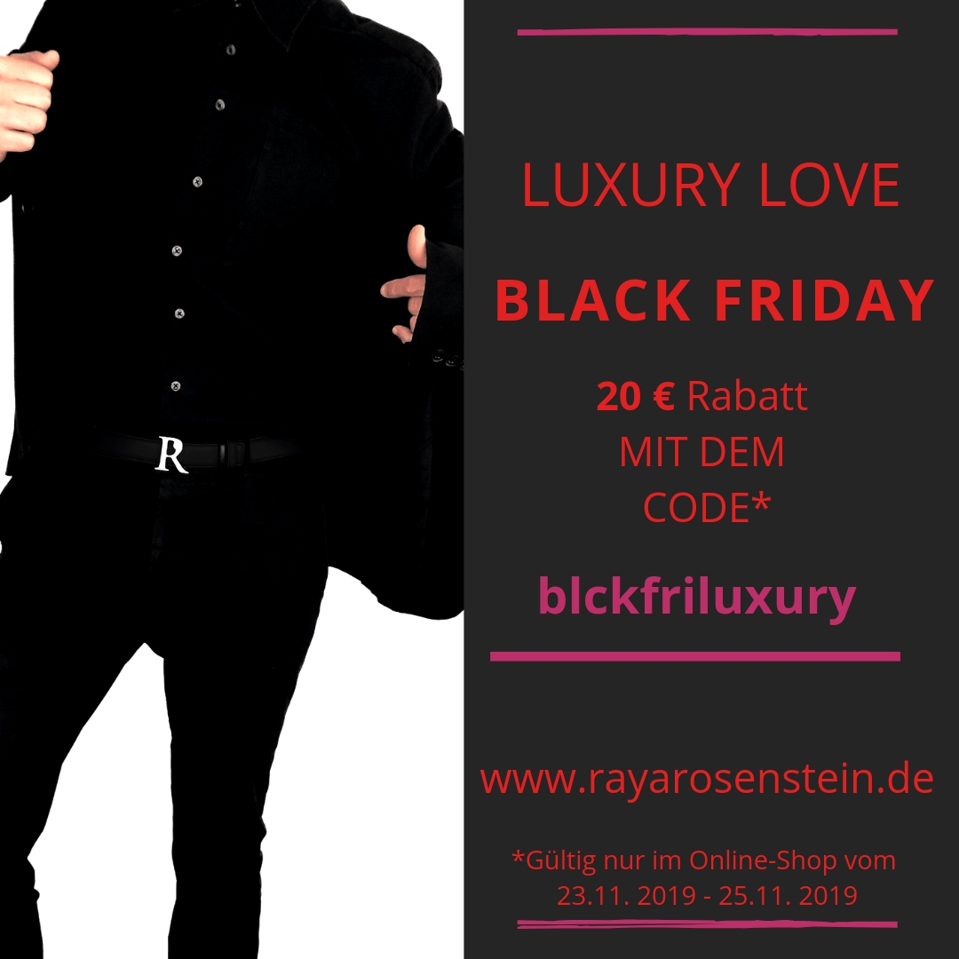 Black Friday Sales bei der Luxusledermarke Raya Rosenstein Black Friday Sales bei der Luxusledermarke Raya Rosenstein