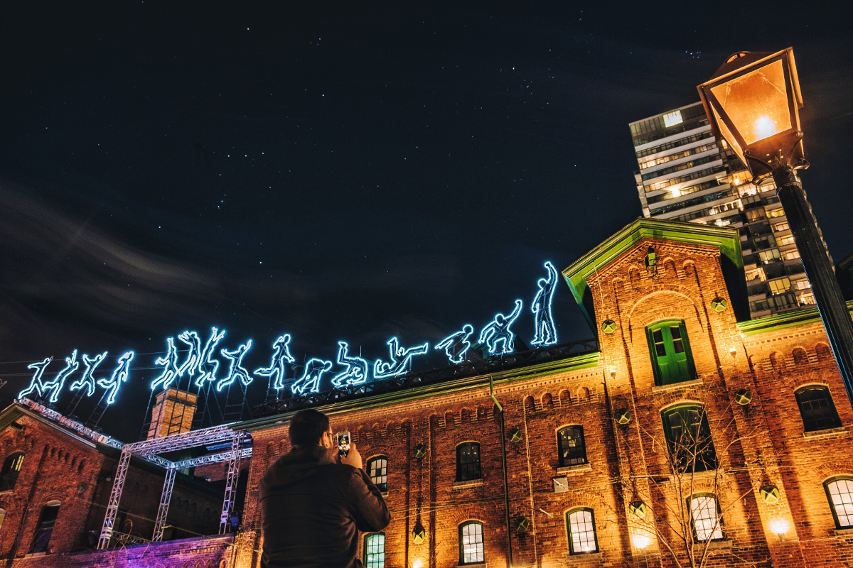 Im historischen Viertel Georgetown in Washington, DC ist Lichtkunst bis zum 6. Januar 2019 erlebbar. Im historischen Viertel Georgetown in Washington, DC ist Lichtkunst bis zum 6. Januar 2019 erlebbar.