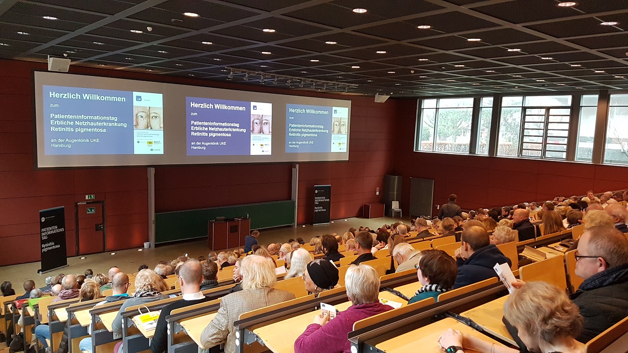 Patienteninformationstag"Erbliche Netzhauterkrankung Retinitis pigmentosa" am UKE (Bildque