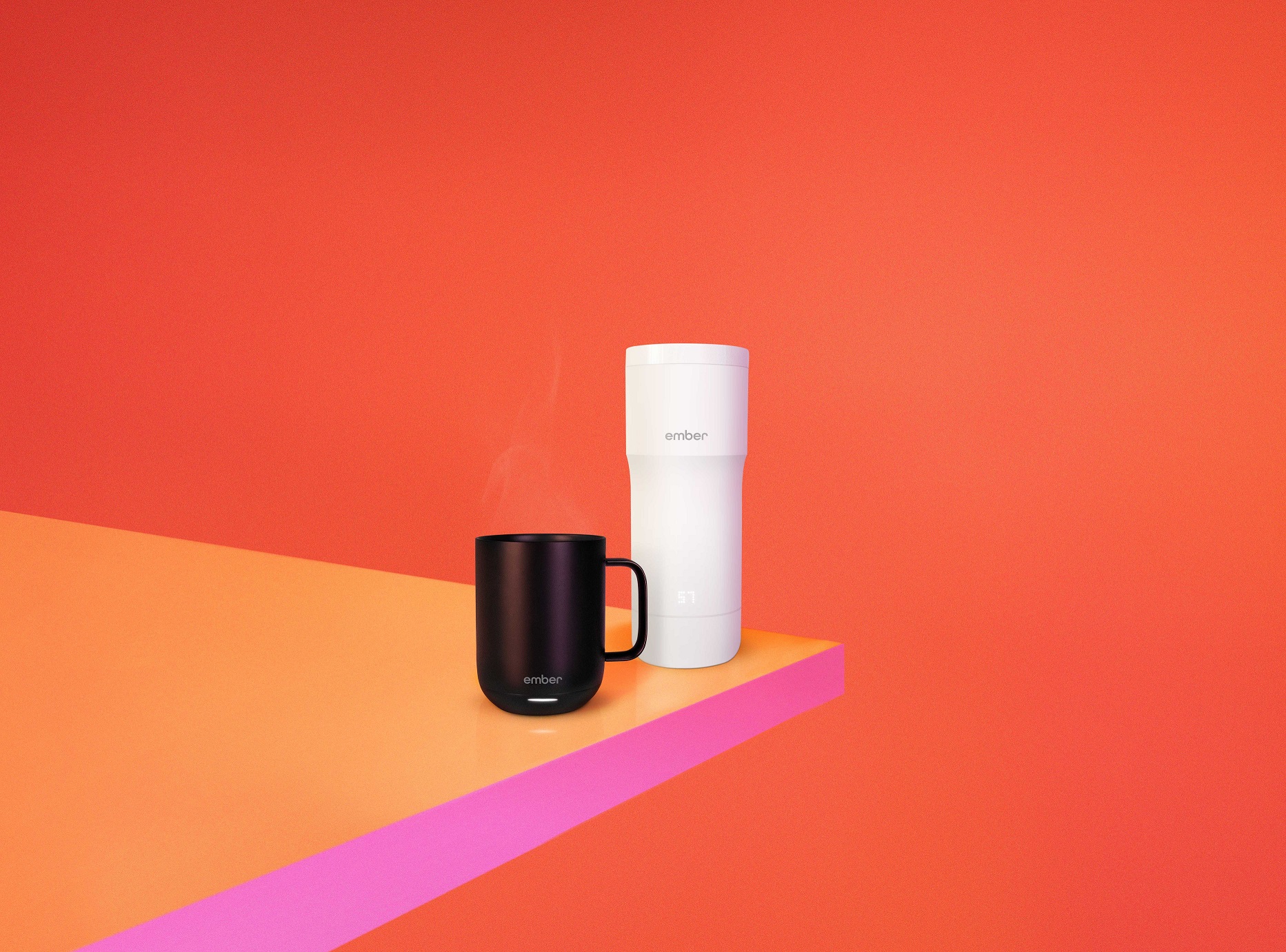 Ember Ceramic Mug und Travel Mug (Bildquelle: Ember) Ember Ceramic Mug und Travel Mug (Bildquelle: Ember)