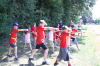 Taekwondo an der frischen Luft Taekwondo an der frischen Luft
