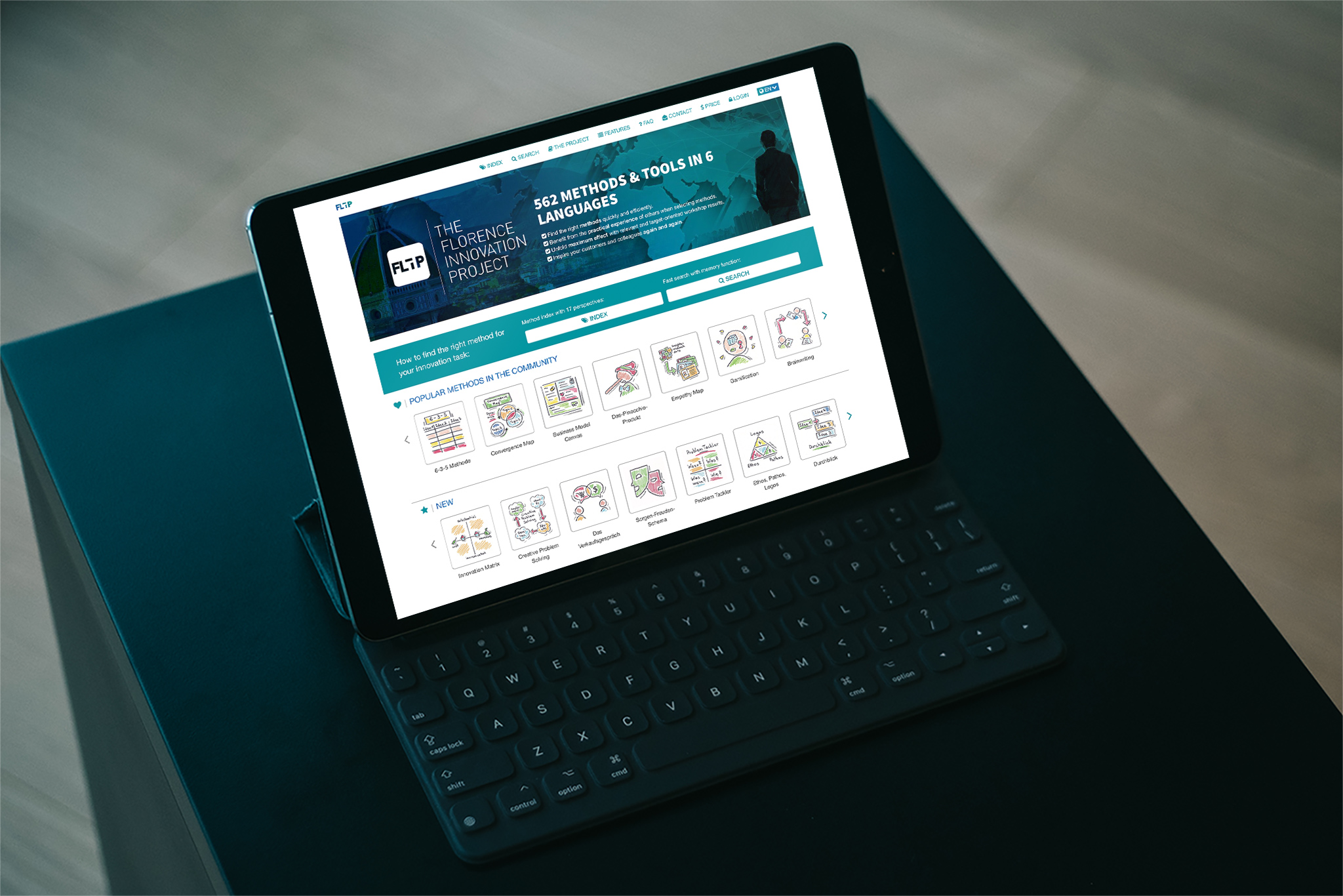 werdewelt entwickelt mit Kunde Innovations-Portal?The Flip? werdewelt entwickelt mit Kunde Innovations-Portal?The Flip?