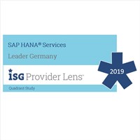 ISG Provider Lens SAP HANA Services Leader