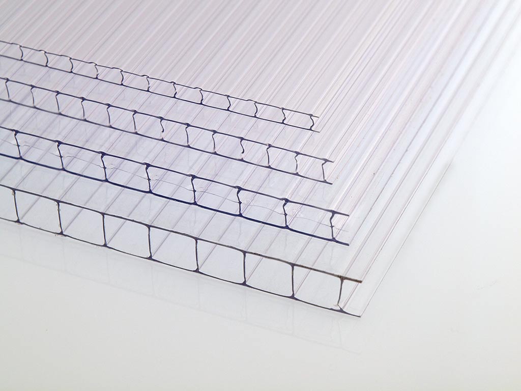 Hohlkammerplatten für Gewächshäuser