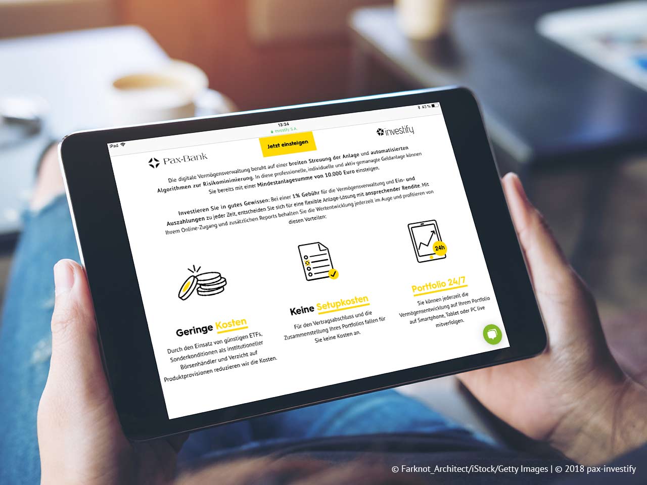 Digitale Vermögensverwaltung und ethische Anlagestrategie