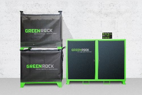 Der Gewerbespeicher GREENROCK Business wird 2019 auch in Deutschland verfügbar sein. Der Gewerbespeicher GREENROCK Business wird 2019 auch in Deutschland verfügbar sein.