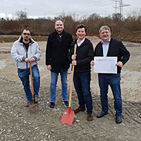 Grundsteinlegung TK-World AG und spectrum8 GmbH Grundsteinlegung TK-World AG und spectrum8 GmbH