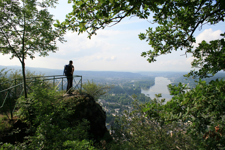 Beim Wandern im Siebengebirge können wir so richtig gut entspannen. (Bildquelle: epr/Tourismus Siebe