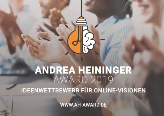 Der Andrea Heininger Award ist der neue Ideenwettbewerb für OWL für internet-basierte Projekte
