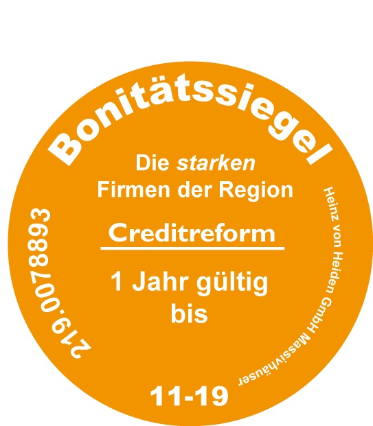 Heinz von Heiden erhält erneut Bonitätssiegel