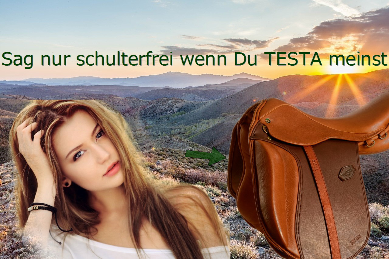 Testa Sattel-schulterfrei mit verstellbaren Kissen