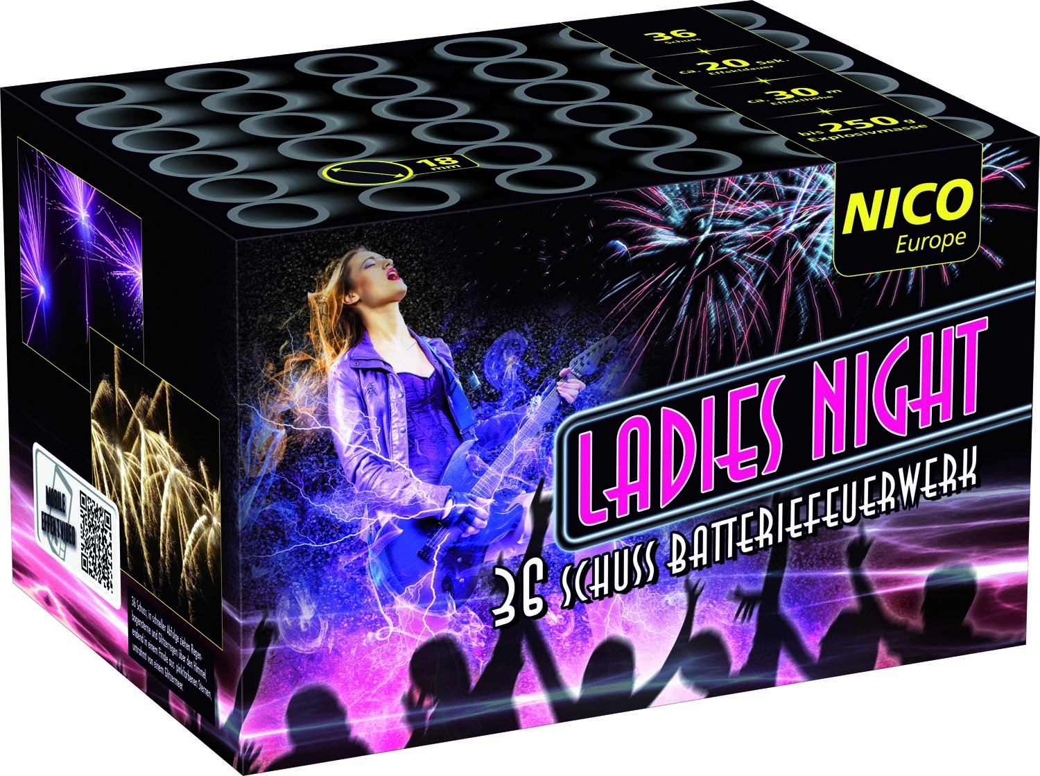 Feuerwerksbatterie?Ladies Night?©NICO Europe GmbH