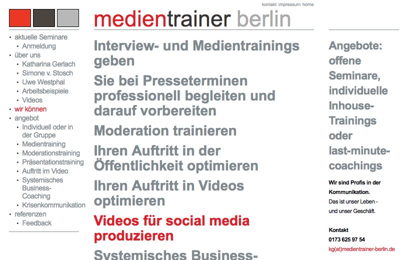 www.medientrainer-berlin.de
