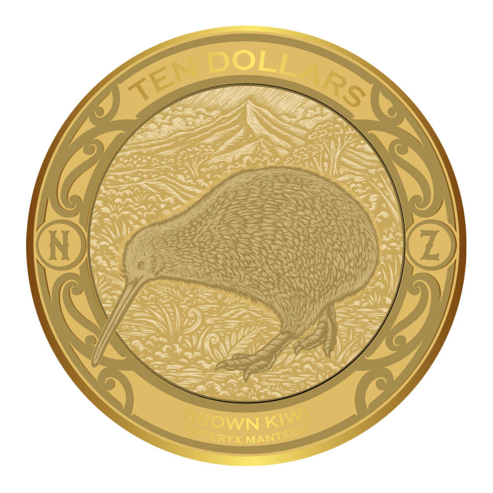 Kiwi Goldmünze 2019 Kiwi Goldmünze 2019