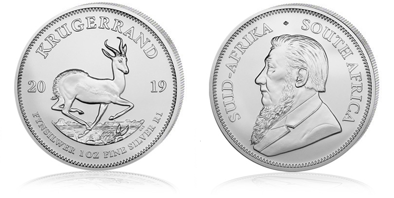 Krügerrand 2019 Silber Krügerrand 2019 Silber