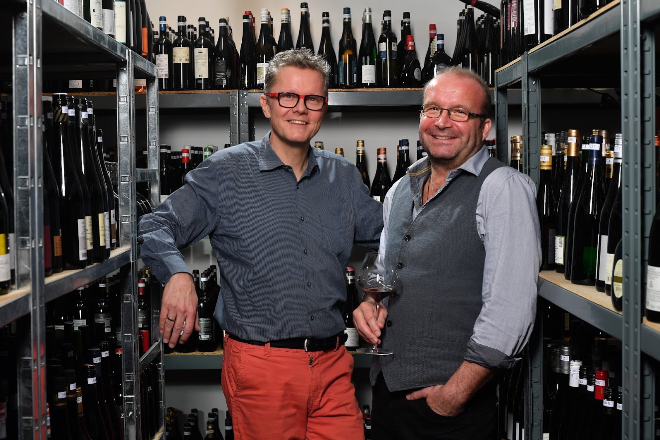 Geschäftsführer Utz Graafmann(links) und Verkostungsleiter Marcus Hofschuster(rechts)
