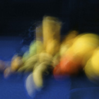 Christian Rickert | Stillleben-Collage warm-kalt, 1995, Cibachrome hinter Plexiglas, 60 x 90 cm