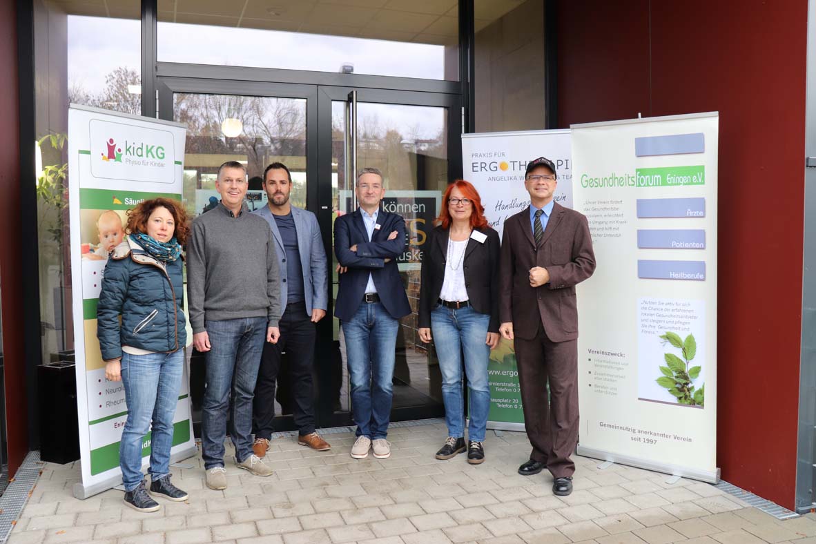 Die Engagierten des AK Gesunde Gemeine beim ALS Charity-Event