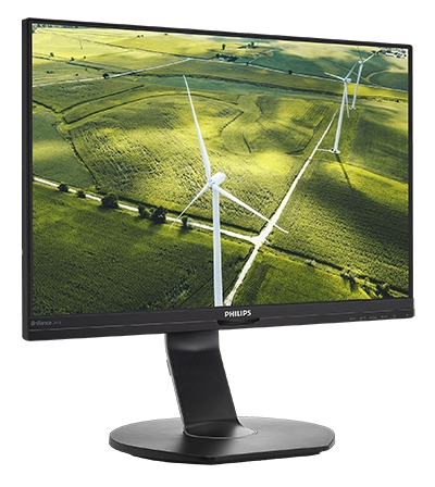 Der Full-HD-Monitor Philips 241B7QGJEB ermöglicht umweltfreundliches und komfortables Arbeiten