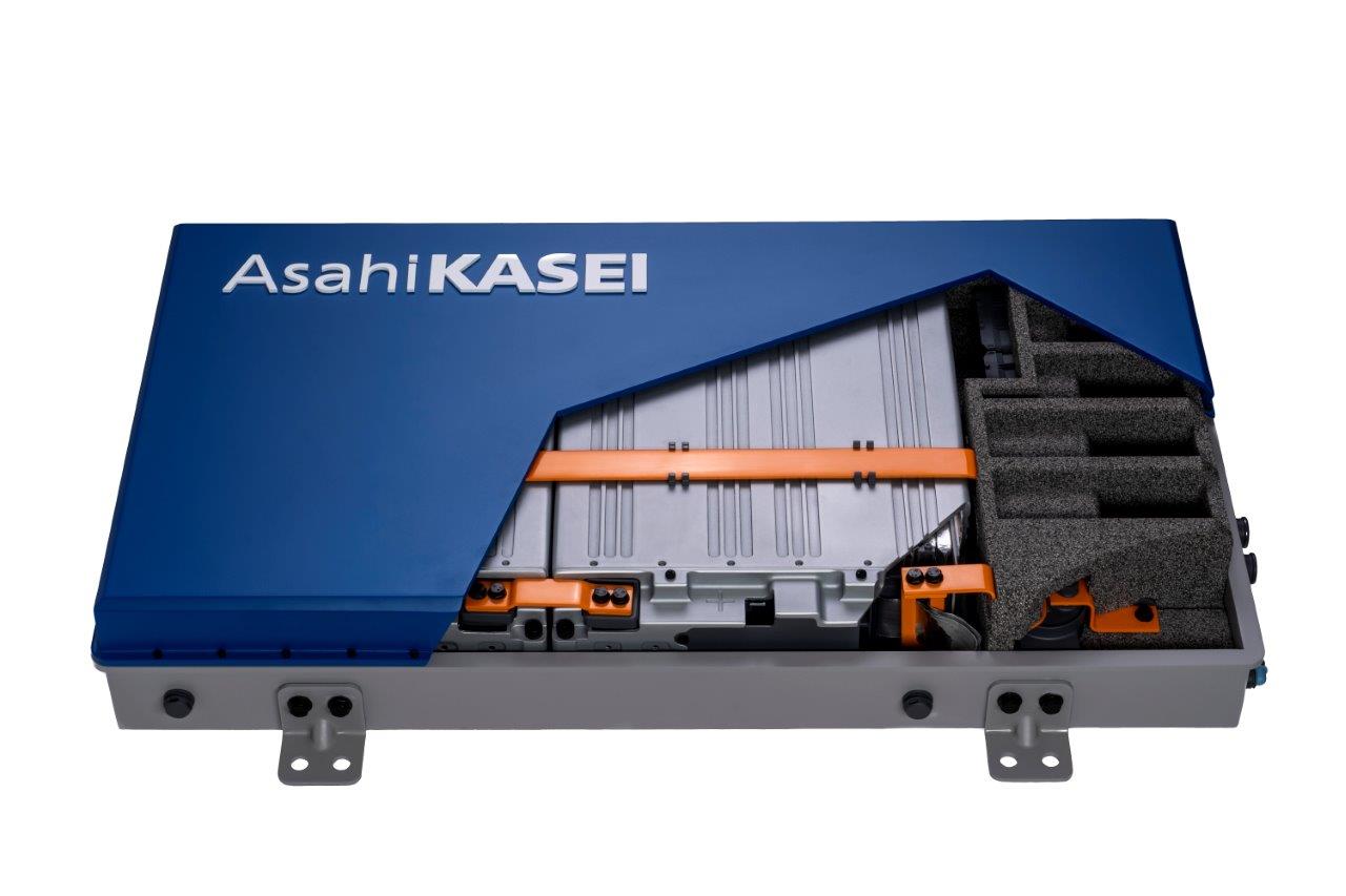 Lithium-Ionen-Akkumodul (Bildquelle: @Asahi Kasei)