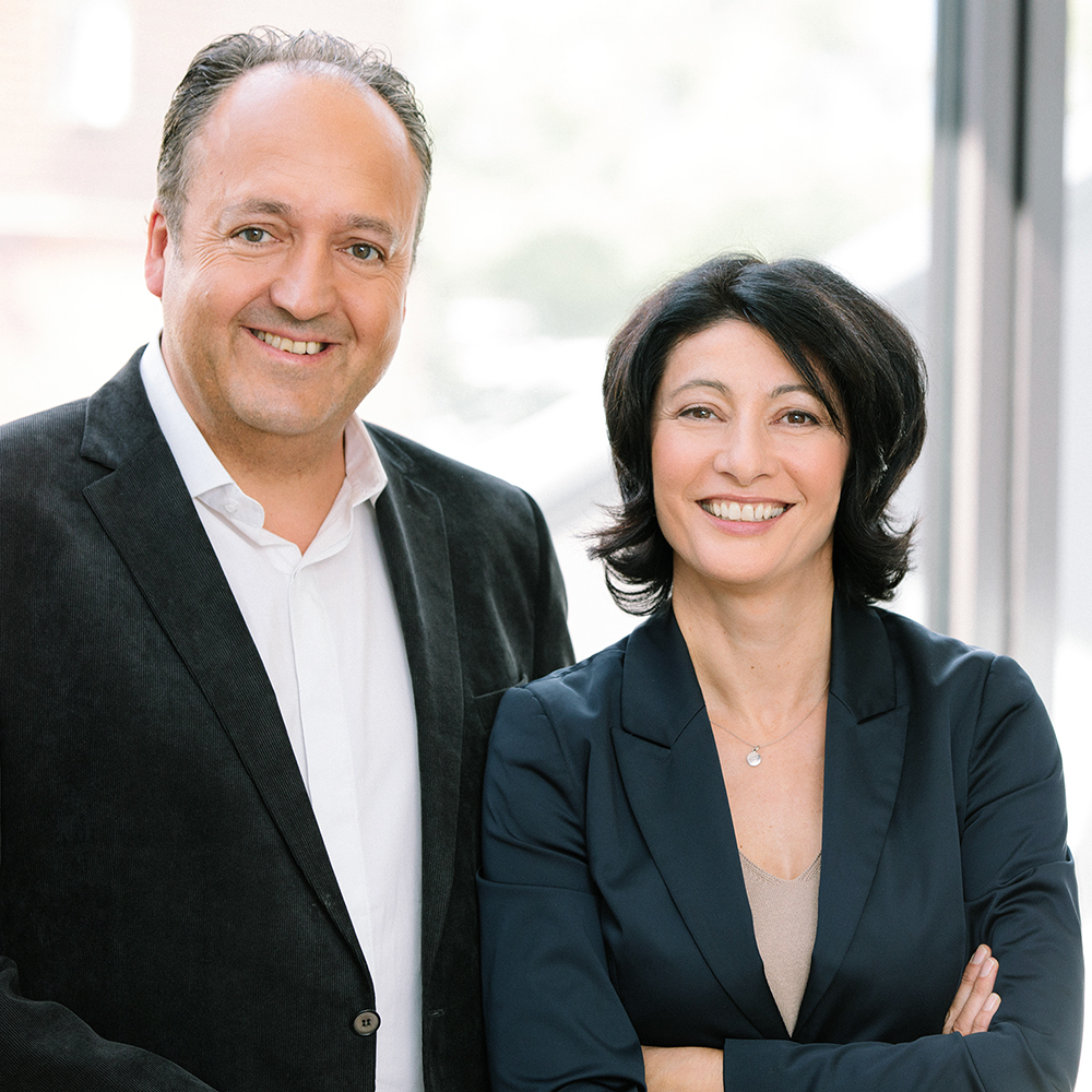 Irene Krötlinger und Dr. Maximilian Kochüber erfolgreiches Teamwork