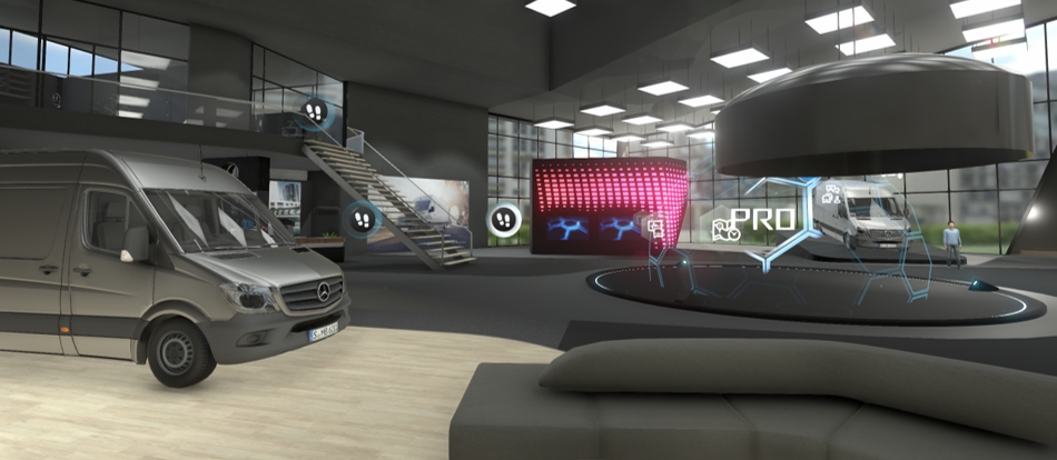 Mercedes-Benz 3D-Autohaus