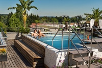 Relaxen im Sole-Pool (c) Wolkersdorfer (Hotel Winzer)